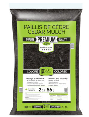 Paillis de cèdre noir