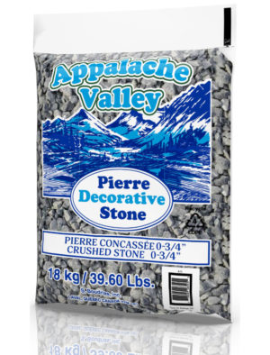 Pierre concassée 0-3/4"